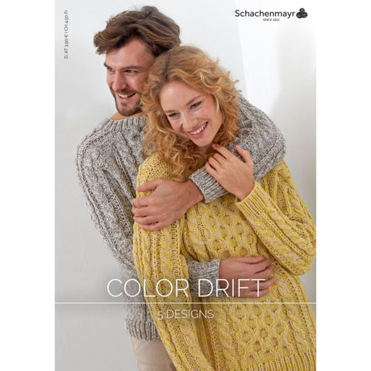 Schachenmayr Booklet Color Drift mit 5 Designs (DE, EN)