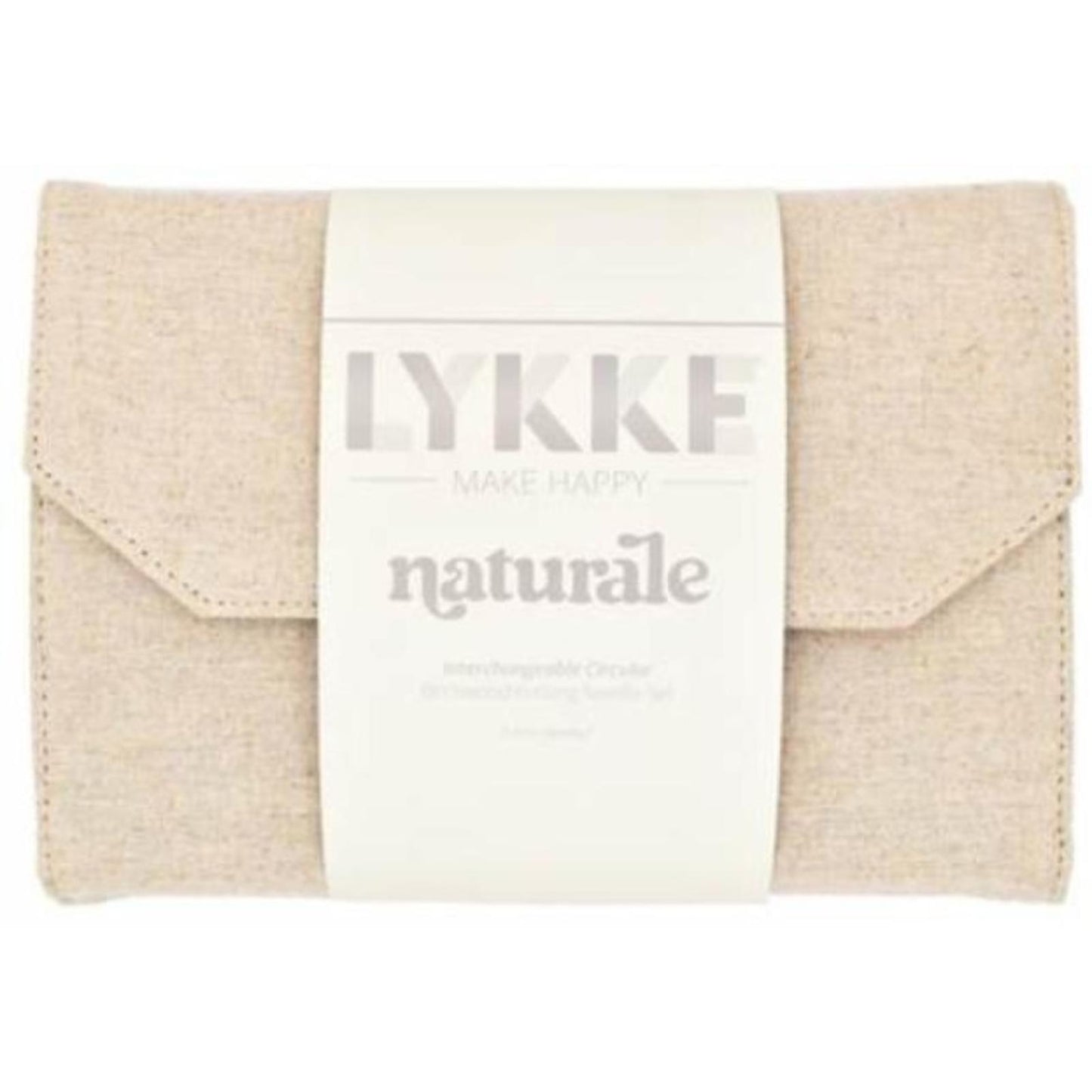 Lykke Nadelspitzen Set Naturale, 3,5-12mm, Beige Jute Canvas 5"