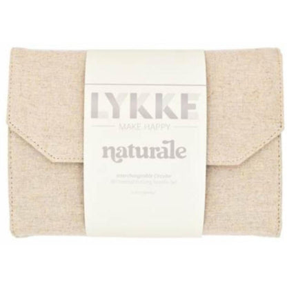 Lykke Nadelspitzen Set Naturale, 3,5-12mm, Beige Jute Canvas 5"