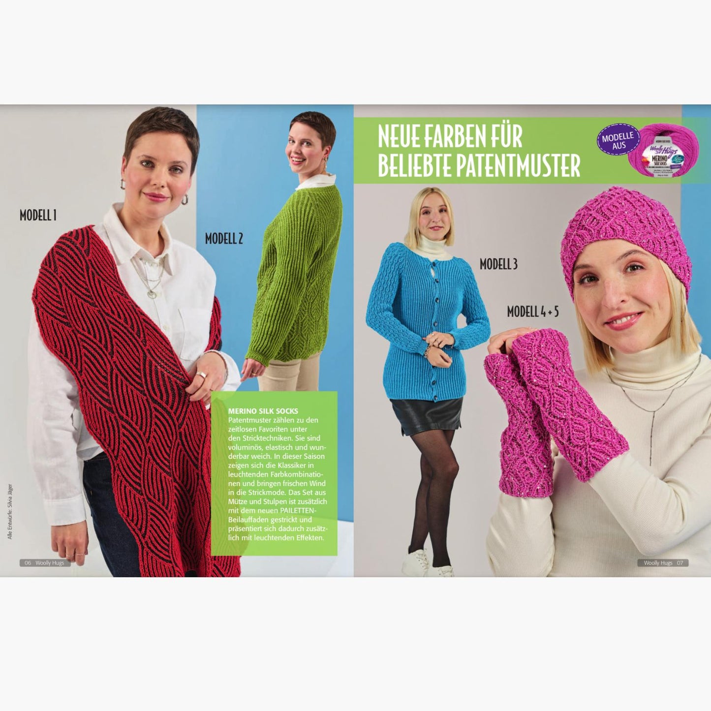 Woolly Hugs Maschenwelt 1/2026, Strickheft