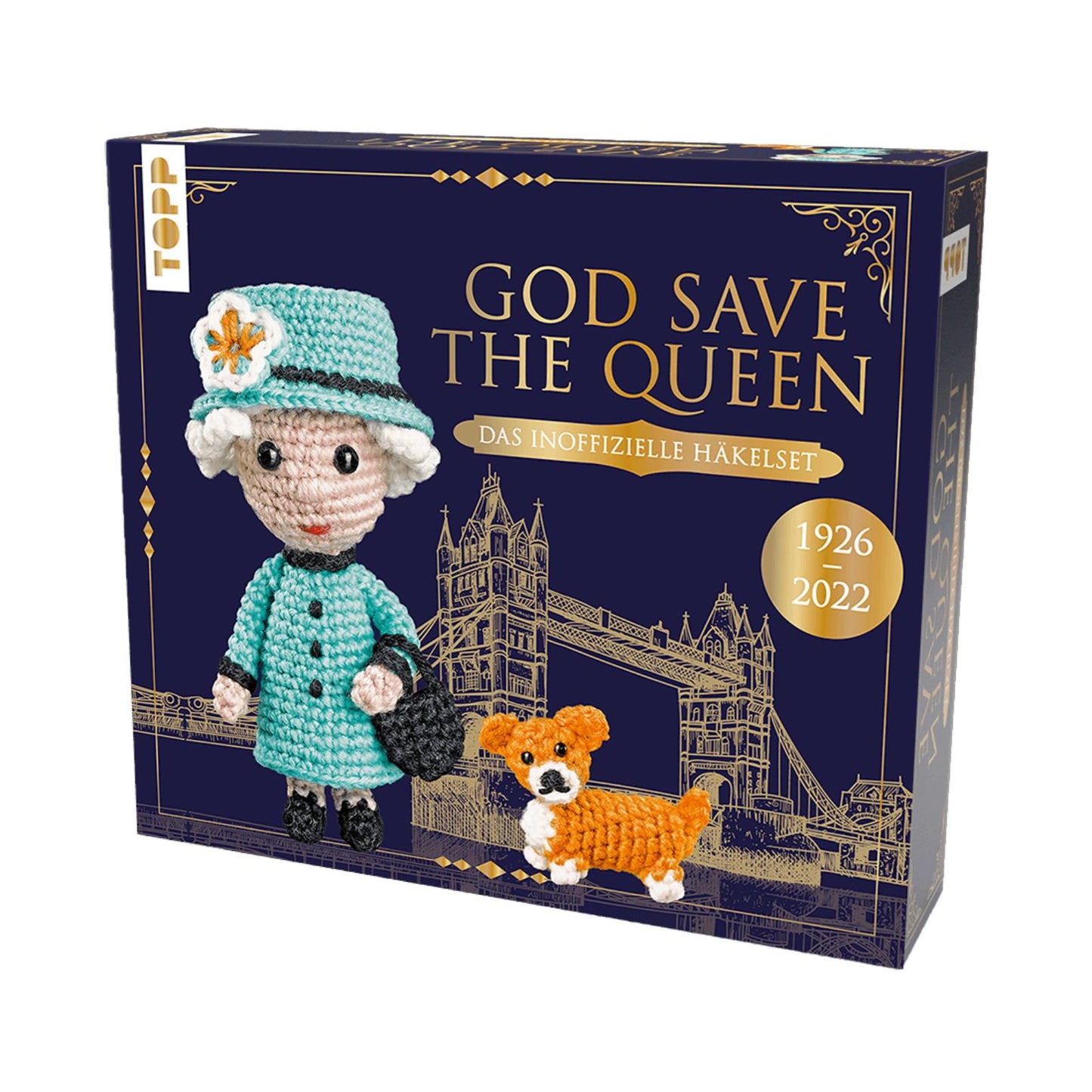 Häkelset God save the Queen