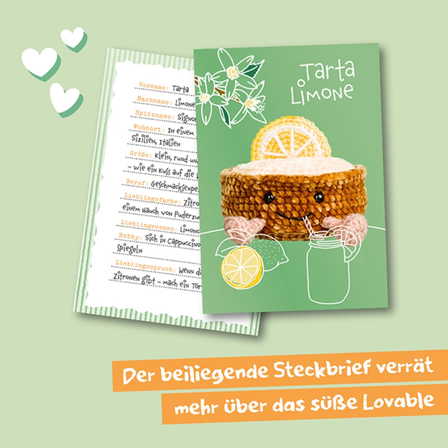Häkelset Tarta LimoneHäkelset Barry Cake