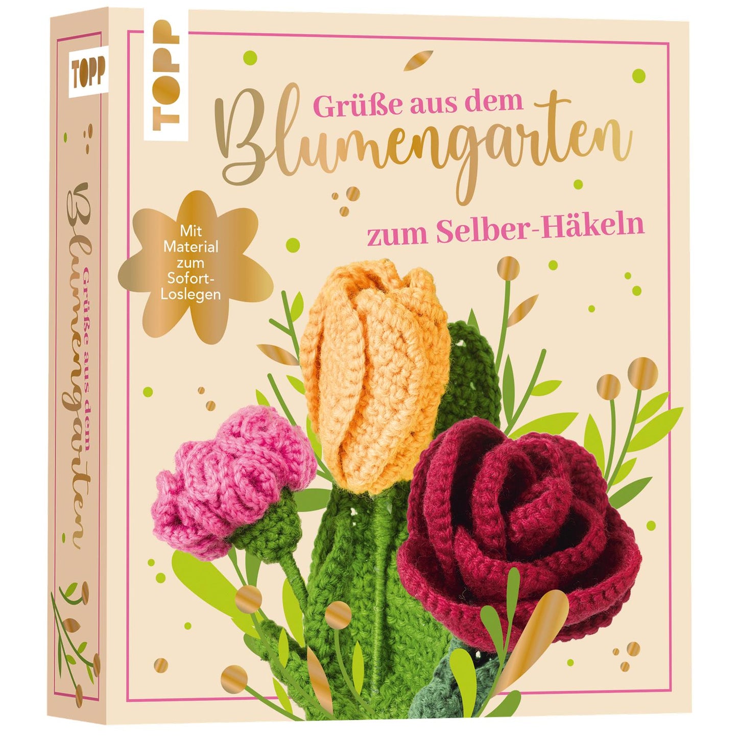 Grüße aus dem Blumengarten – Zum Selber-Häkeln (DE)