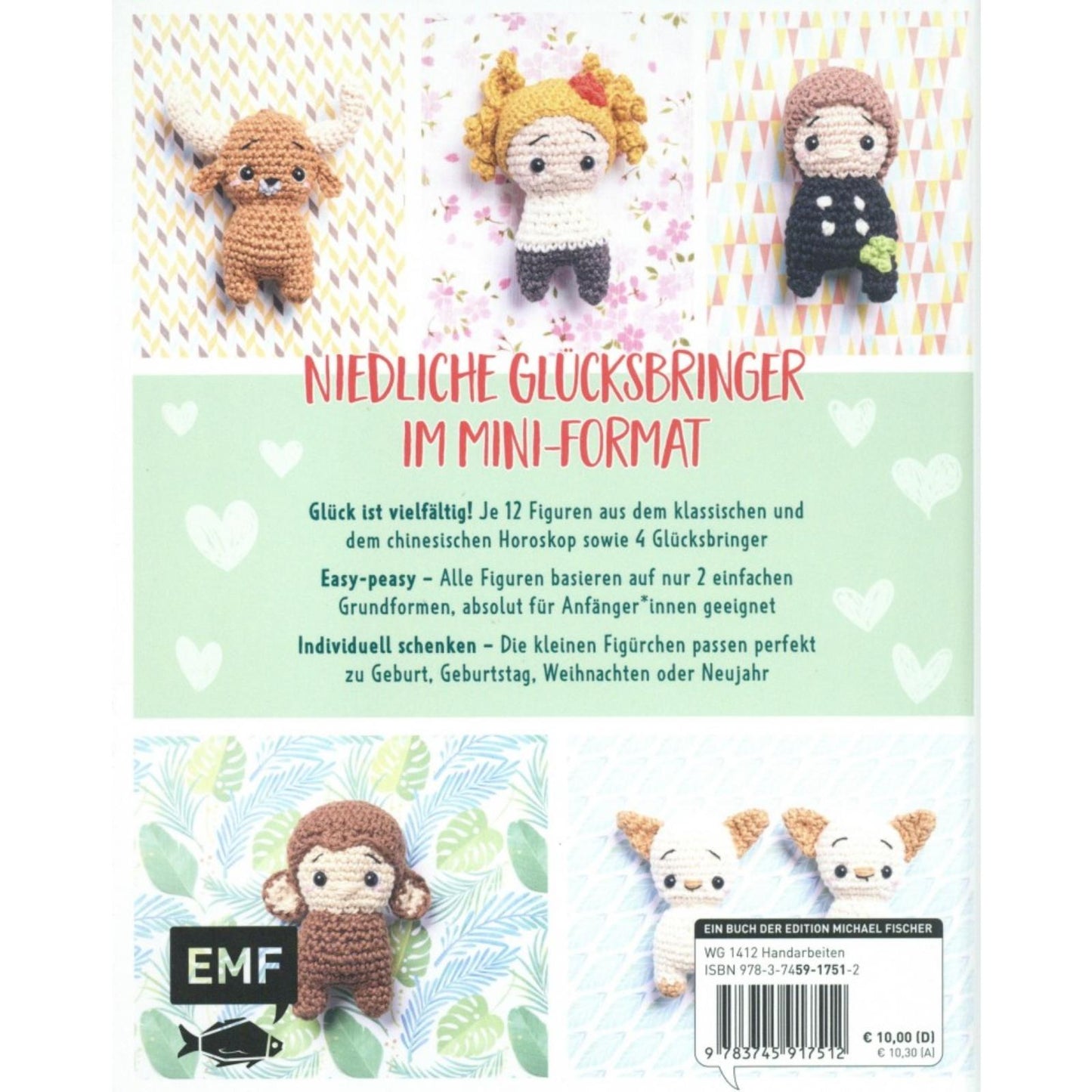 Sweet Minis häkeln – Niedliche Glücksbringer (DE)