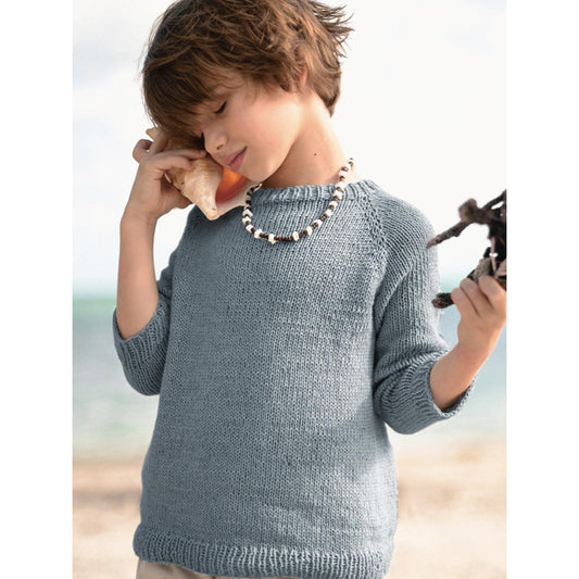 Anleitung (de, en) von © Sandnes - Gratisanleitung - Raglan-Pullover Line 1907-01