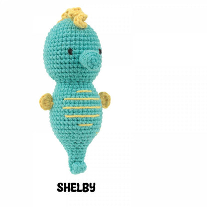 Lykke - Häkelset mit Wolle - Amitami Shelby the Seahorse (EN)