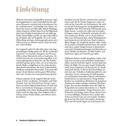 Moderne Zopfmuster stricken (DE)