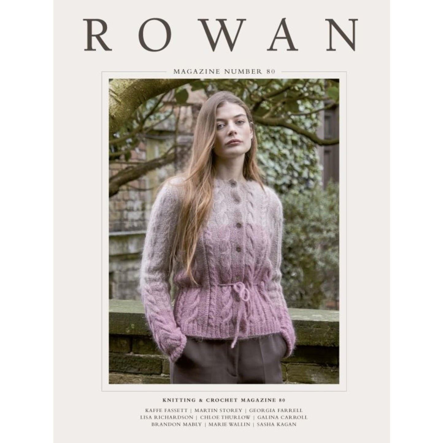 Rowan Magazin ZM80 (EN), Bon Anniversaire, Jubiläumsausgabe Herbst/Winter, 29 Modelle