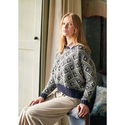 Rowan Broschüre New Nordic (Felted Tweed, Kidsilk Haze), 12 Modelle (EN, DE)