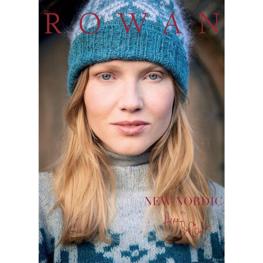 Rowan Broschüre New Nordic (Felted Tweed, Kidsilk Haze), 12 Modelle (EN, DE)