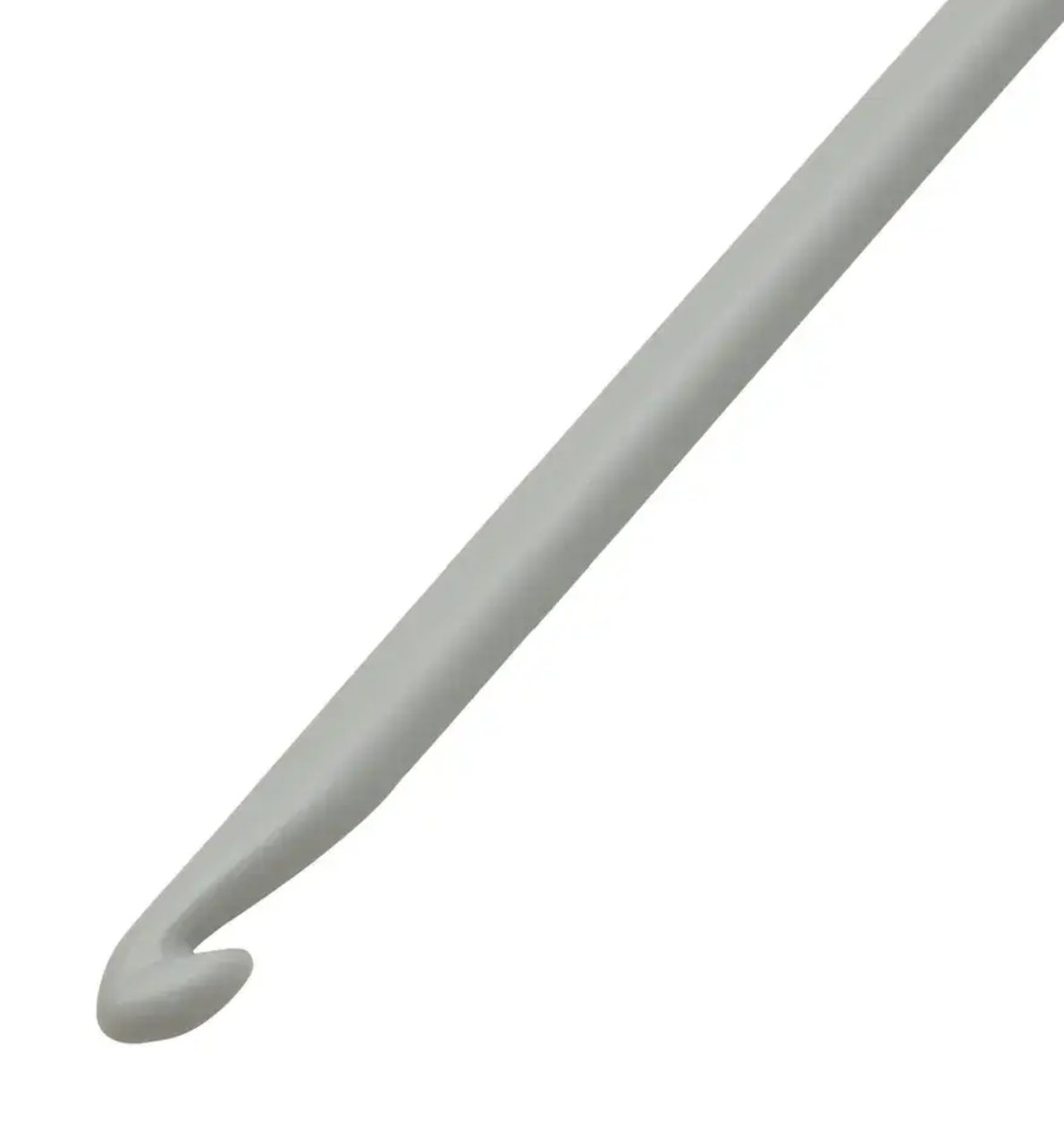 Wollhäkelnadel ohne Griff, 14 cm, 6,00 mm, grau, 112184