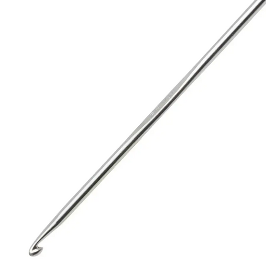 Wool crochet hooks without handle, 14 cm, 5 mm, silver-coloured, 111951