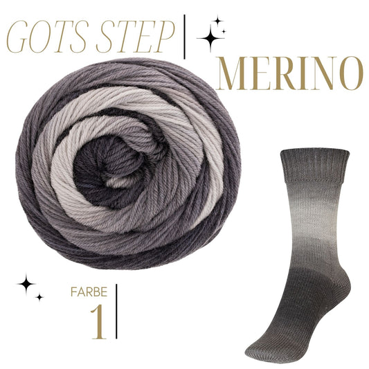 Austermann Gots Step Merino 4f 100g