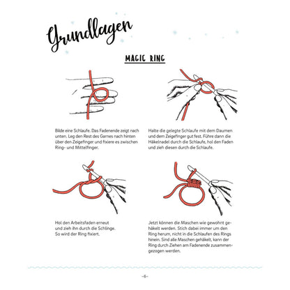 Mein Adventskalender-Buch Häkelzauber