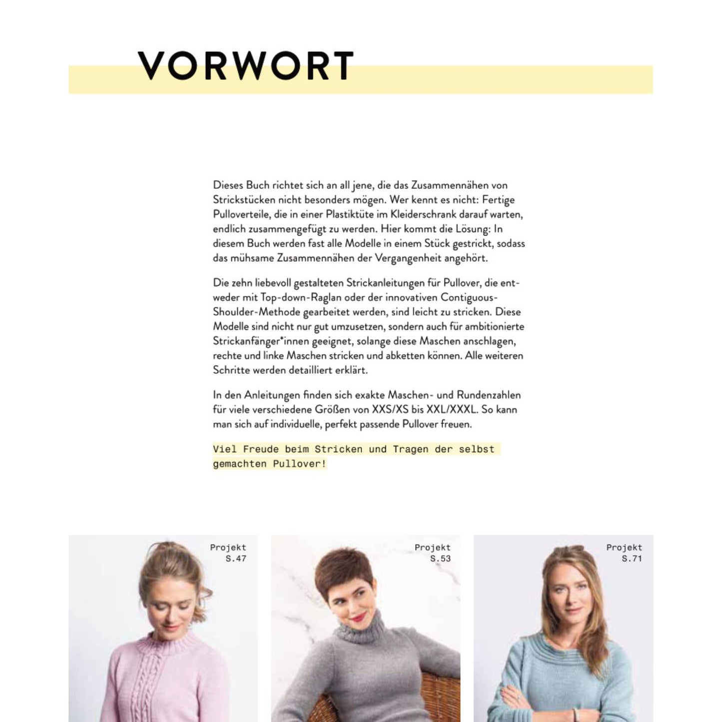 Mini-Masterclass – Pullover stricken (DE)