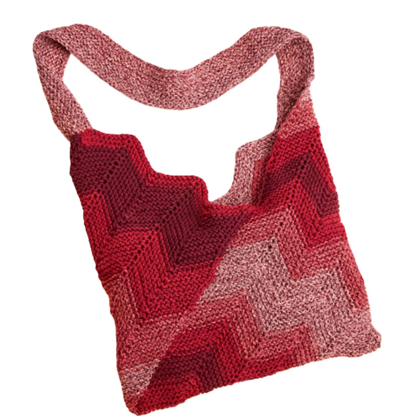 Anleitung (de) von © Woolly Hugs  - Umhänge-Tasche - Maschenwelt 02/22