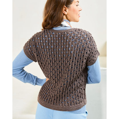 Anleitung (de) von © Woolly Hugs  - Häkelpullunder Basic - Maschenwelt 05/24