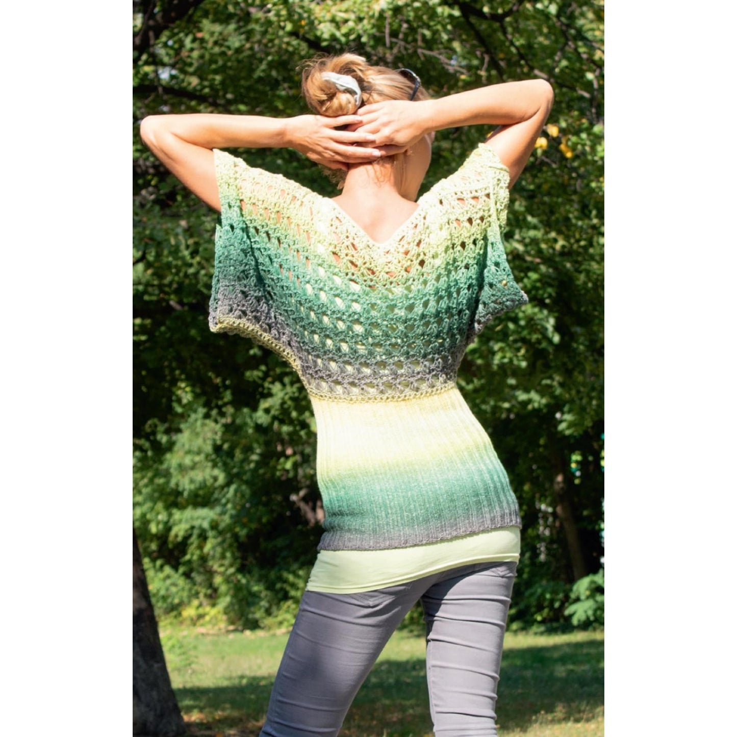 Anleitung (de) von © Pro Lana 1-2-3 Ideen, Stricktop Classy - 272100-A48