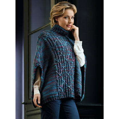 Anleitung (de, en) von © Pro Lana Poncho mit Flecht-Zopfmuster - . 272105-3