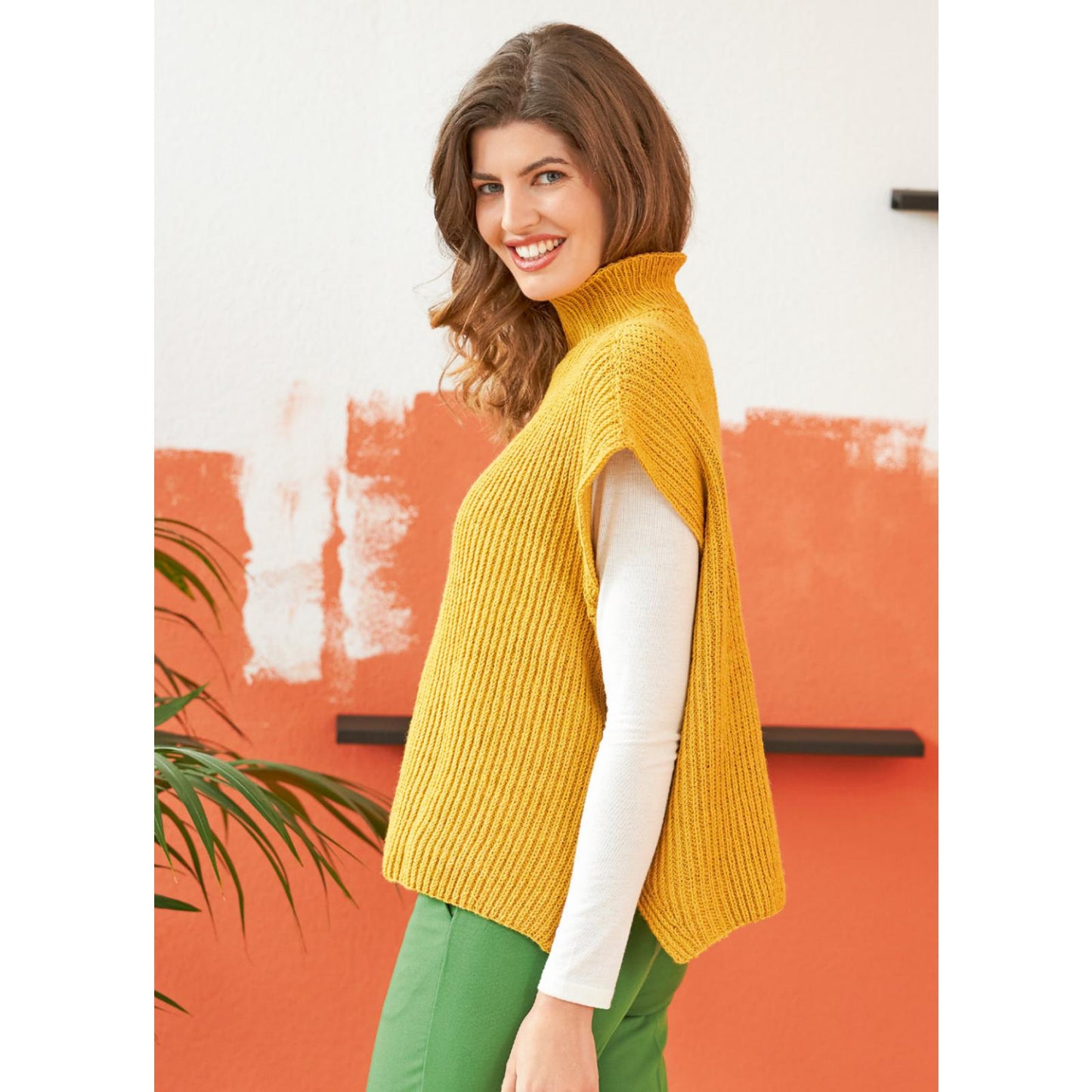 Anleitung (de) von © Woolly Hugs  - Pullunder Basic-Linie - Maschenwelt 03/23