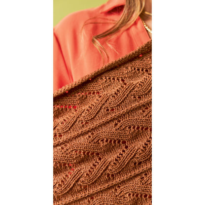 Anleitung (de) von © Woolly Hugs  - Stola Verführung - Maschenwelt 02/23