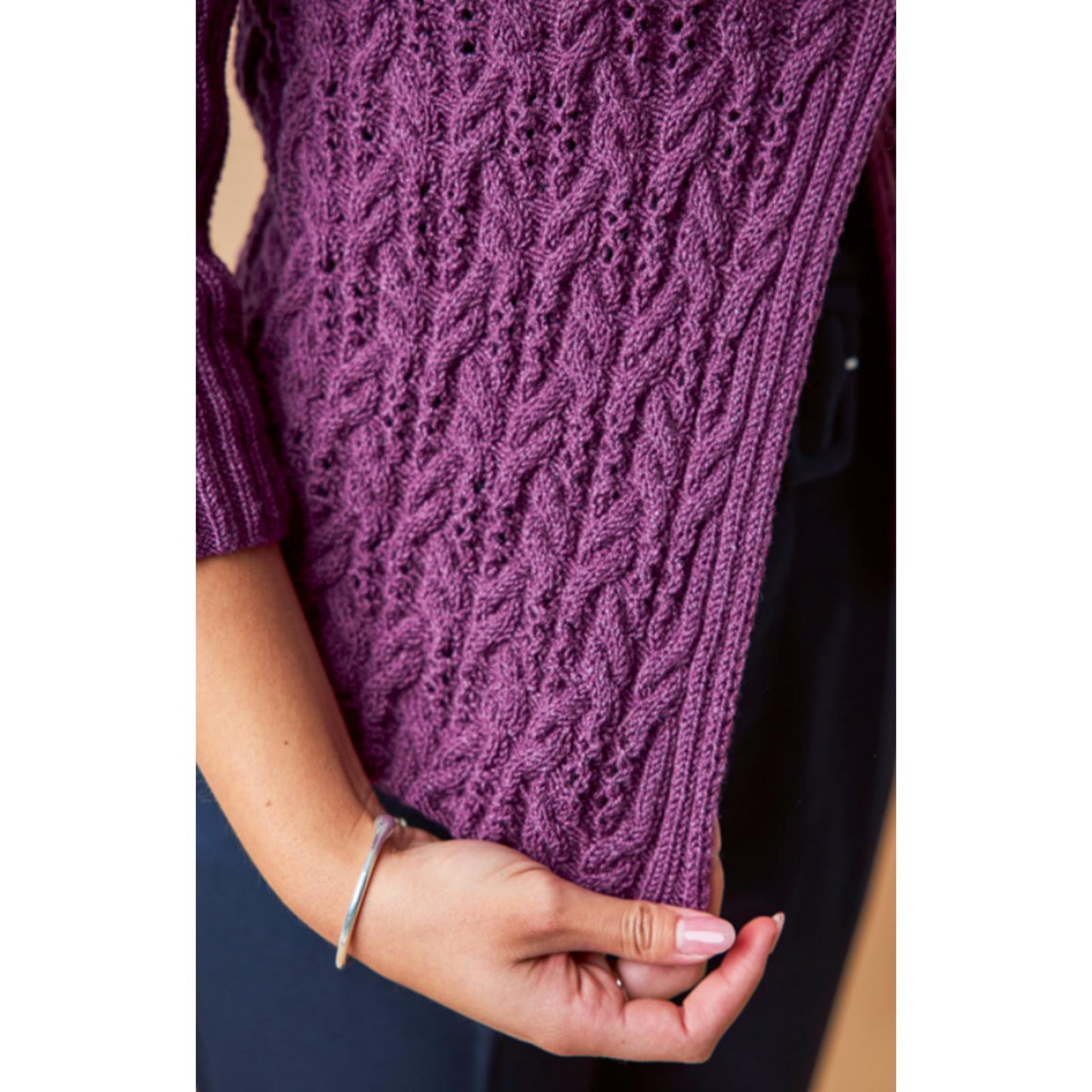 Anleitung (de) von © Woolly Hugs  - Strickjacke Highlight - Maschenwelt 01/23