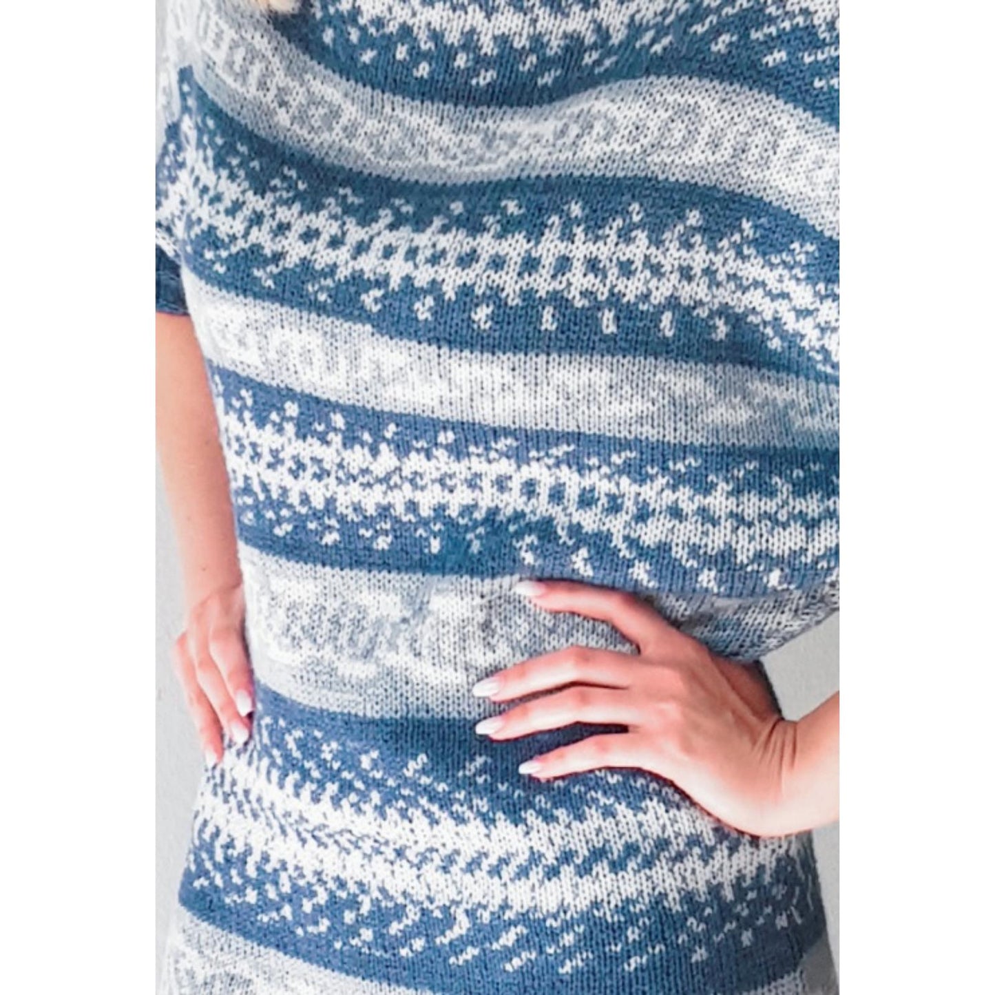Anleitung (de) von © Pro Lana Strickkleid mit Fledermausärmeln - 272100-A40