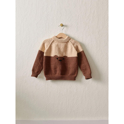 Anleitung (de, en) von © Sandnes - Bären-Pullover 2103 Weicher Strick für Kinder / Nr. 10