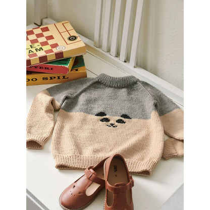 Anleitung (de, en) von © Sandnes - Panda Pullover 2103 Weicher Strick für Kinder / Nr. 11