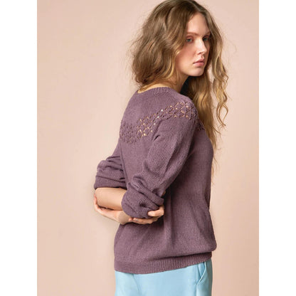 Anleitung (de, en) von © Sandnes - Peon Pullover 2104 Sommer Damen / Nr. 10