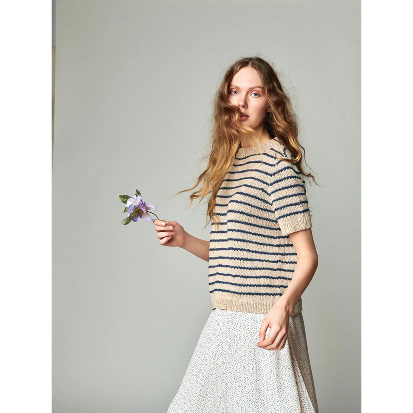 Anleitung (de, en) von © Sandnes - Marian T-Shirt 2104 Sommer Damen / Nr. 2