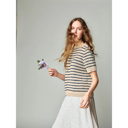 Anleitung (de, en) von © Sandnes - Marian T-Shirt 2104 Sommer Damen / Nr. 2
