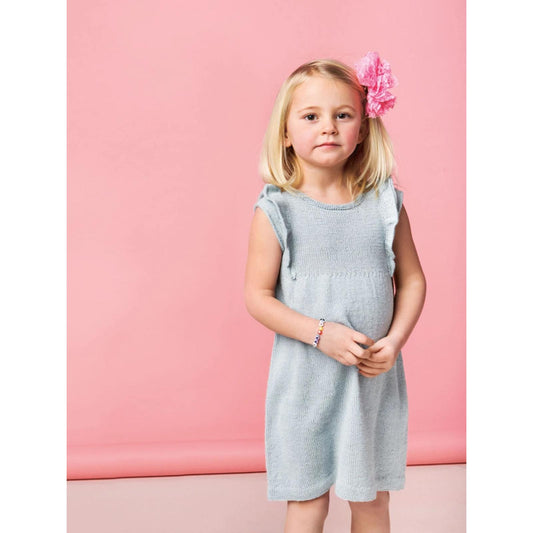 Anleitung (de, en) von © Sandnes - Rüschen-Kleid 2106 Summer Kinder / Nr. 1