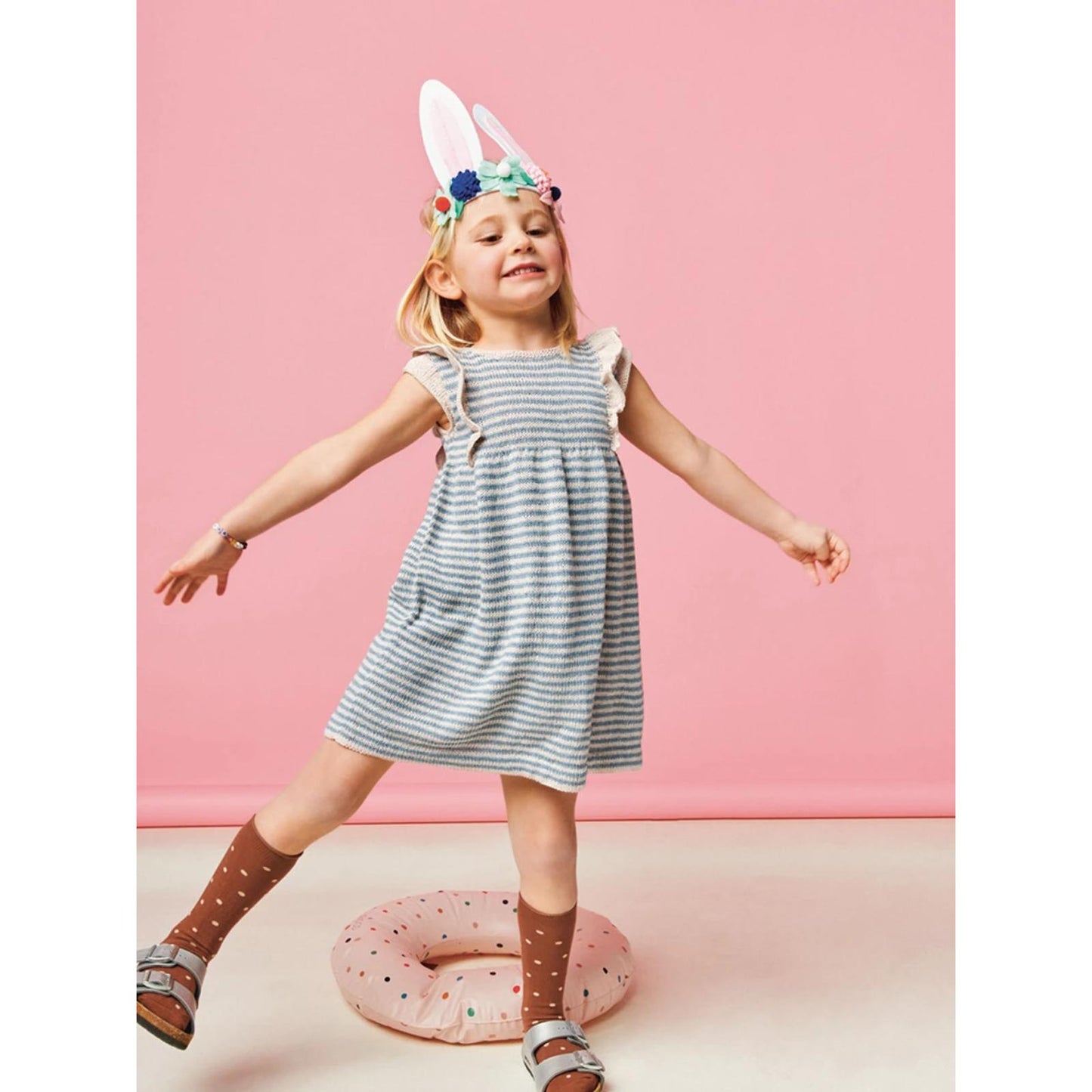 Anleitung (de, en) von © Sandnes - Rüschen-Kleid 2106 Summer Kinder / Nr. 4