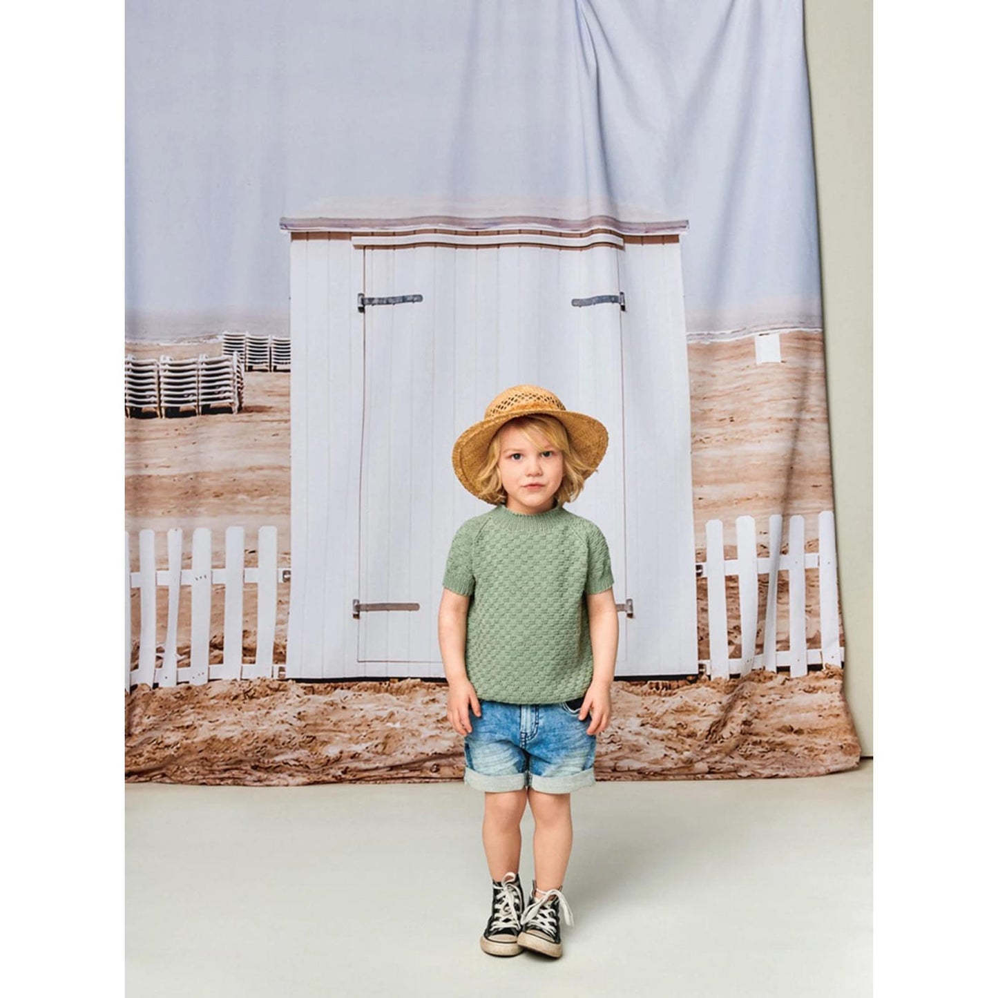 Anleitung (de, en) von © Sandnes - Lille Rille T-Shirt 2106 Summer Kinder / Nr. 5