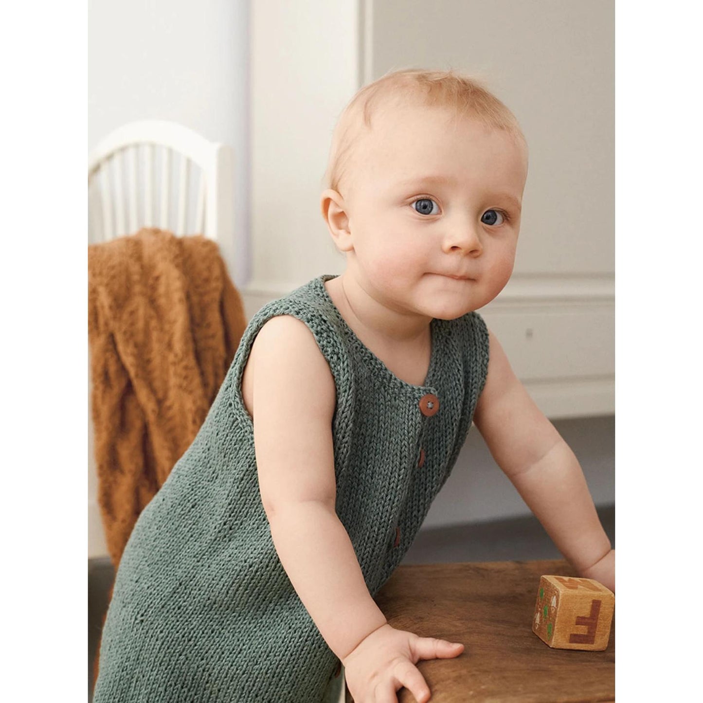 Anleitung (de, en) von © Sandnes - Henry Anzug 2106 Summer Baby / Nr. 13