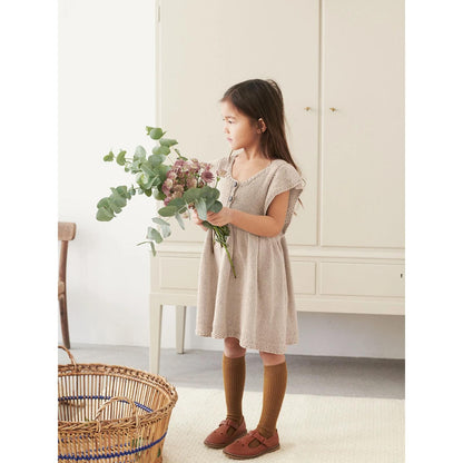 Anleitung (de, en) von © Sandnes - Lola Kleid 2106 Summer Baby / Nr. 3