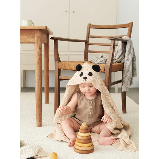 Anleitung (de, en) von © Sandnes - Teddy Kapuzen-Handtuch 2106 Summer Baby / Nr. 5