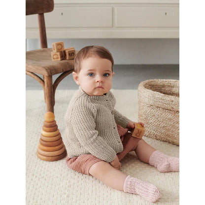Anleitung (de, en) von © Sandnes - Charlie Jacke 2106 Summer Baby / Nr. 7A