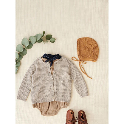Anleitung (de, en) von © Sandnes - Charlie Jacke 2106 Summer Baby / Nr. 7A
