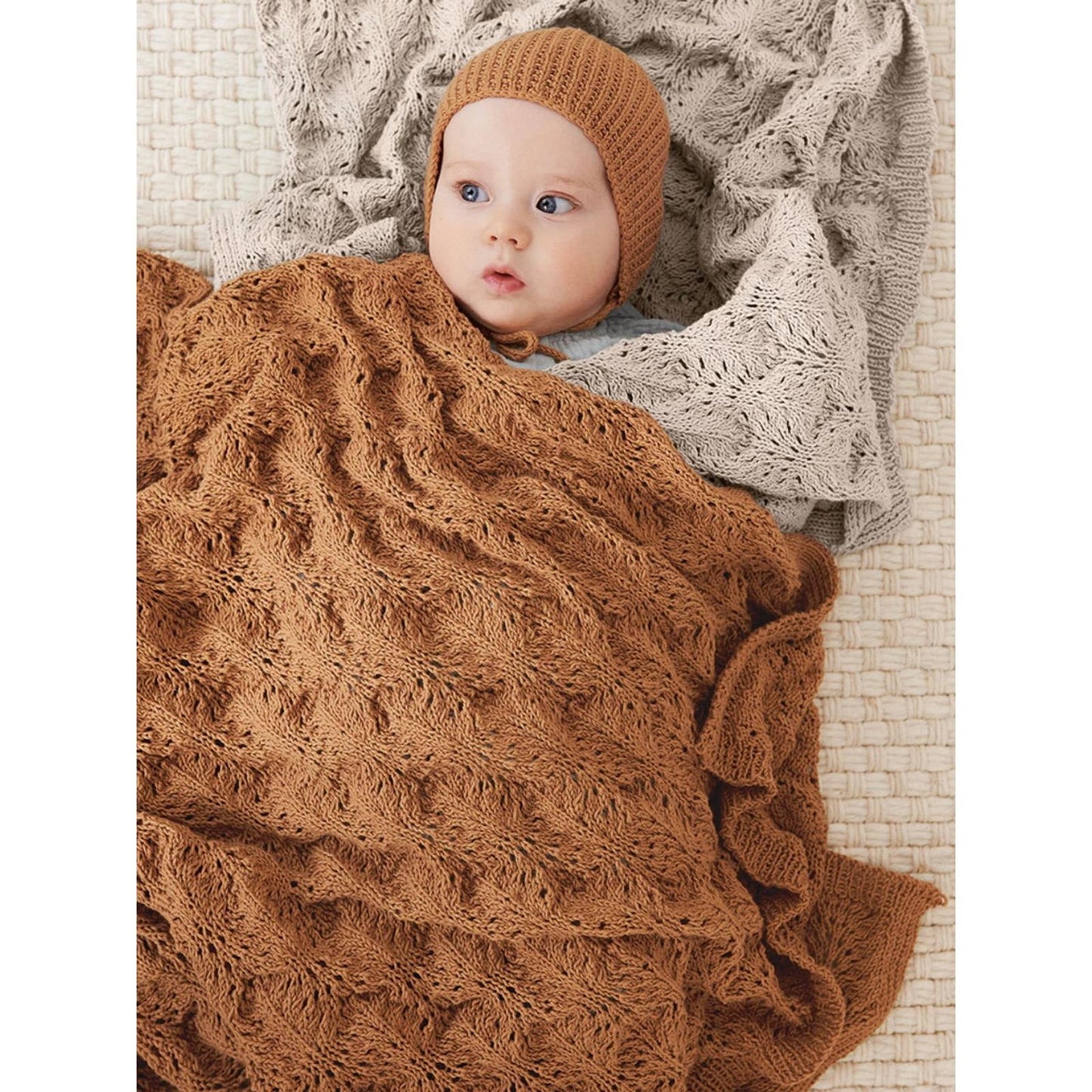 Anleitung (de, en) von © Sandnes - Charlie Mütze 2106 Summer Baby / Nr. 7C