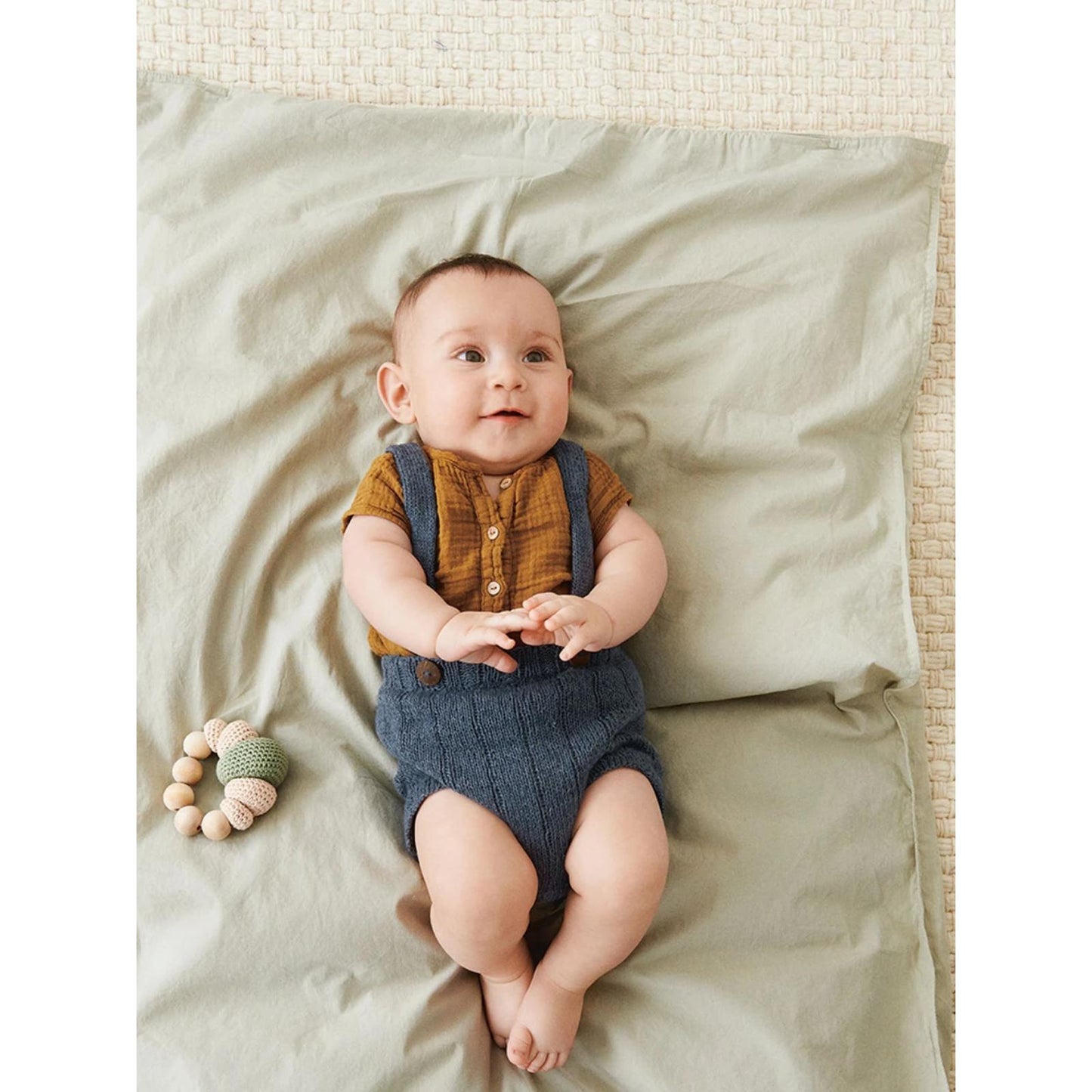 Anleitung (de, en) von © Sandnes - Julian strampler 2106 Summer Baby / Nr. 8