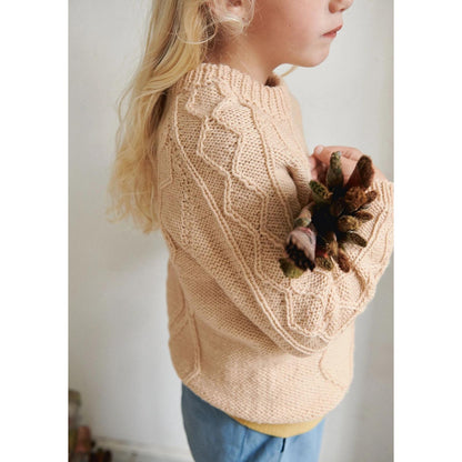 Anleitung (de, en) von © Sandnes - Aran Pullover 2107 Smart für Kinder / Nr. 2
