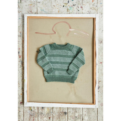 Anleitung (de, en) von © Sandnes - Honig Pullover 2107 Smart für Kinder / Nr. 5