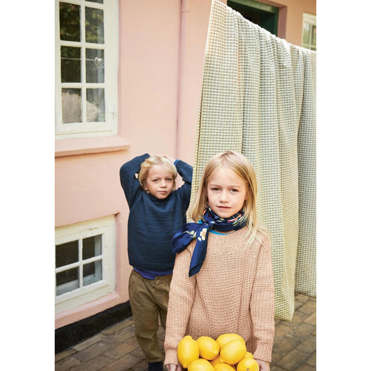 Anleitung (de, en) von © Sandnes - Pontus Pullover 2110 Weicher Strick für Kinder / Nr. 2
