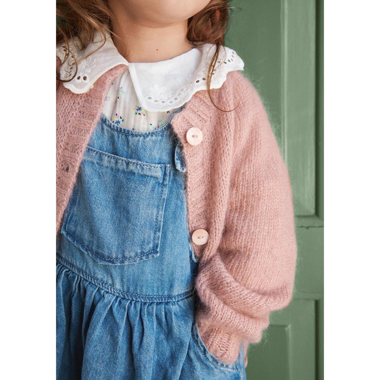 Anleitung (de, en) von © Sandnes - Juni Jacke 2110 Weicher Strick für Kinder / Nr. 5