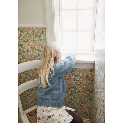 Anleitung (de, en) von © Sandnes - Juni Jacke 2110 Weicher Strick für Kinder / Nr. 5