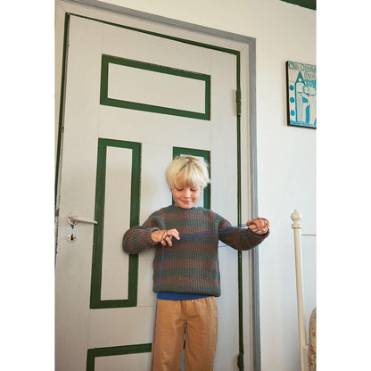 Anleitung (de, en) von © Sandnes - Pontus Streifen-Pullover 2110 Weicher Strick für Kinder / Nr. 6