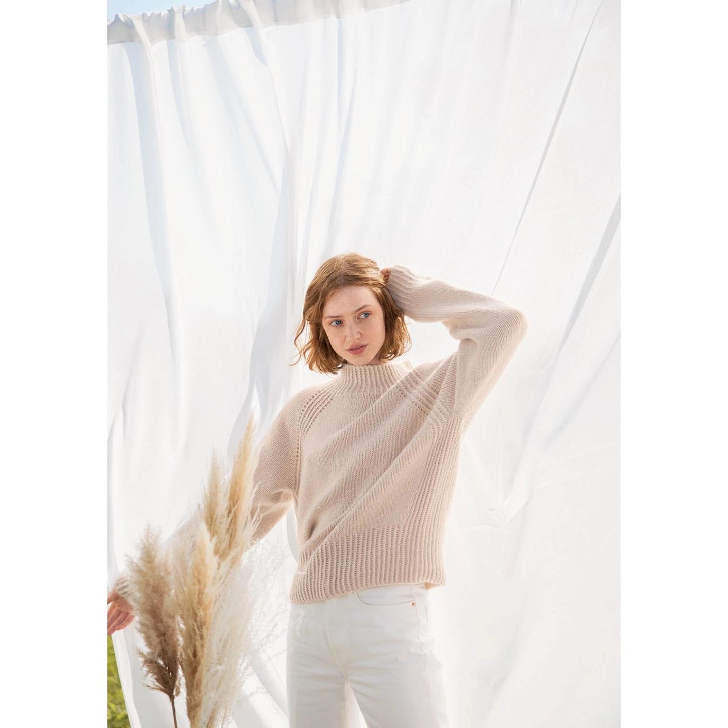 Anleitung (de, en) von © Sandnes - Kelly Pullover i Double Sunday Edition 2111 Double Sunday / Nr. 11