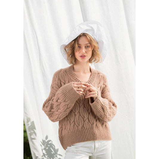 Anleitung (de, en) von © Sandnes - Haley Pullover 2111 Double Sunday / Nr. 3